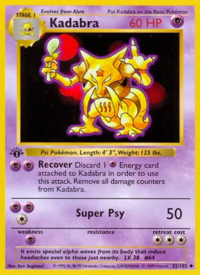 Kadabra (Base Set 32)