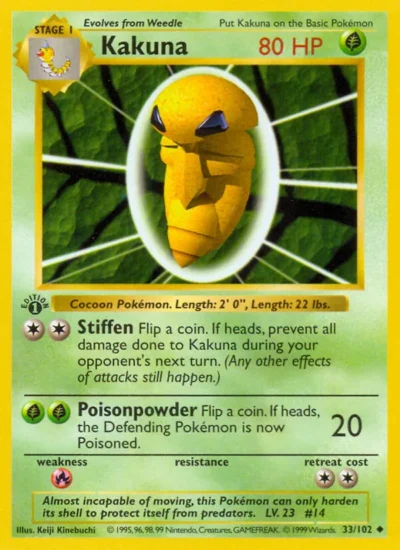 Kakuna (Base Set 33)
