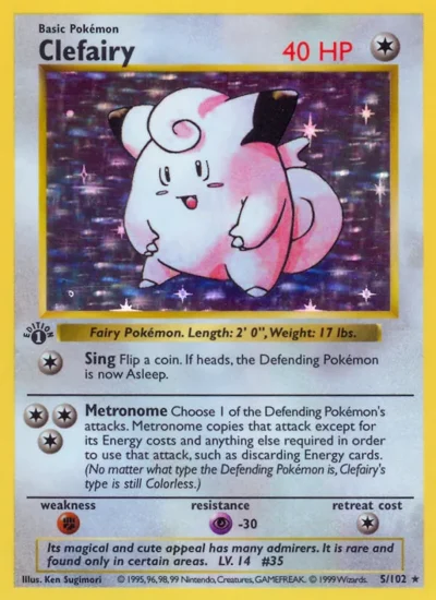 Clefairy (Base Set 5)