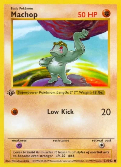 Machop (Base Set 52)