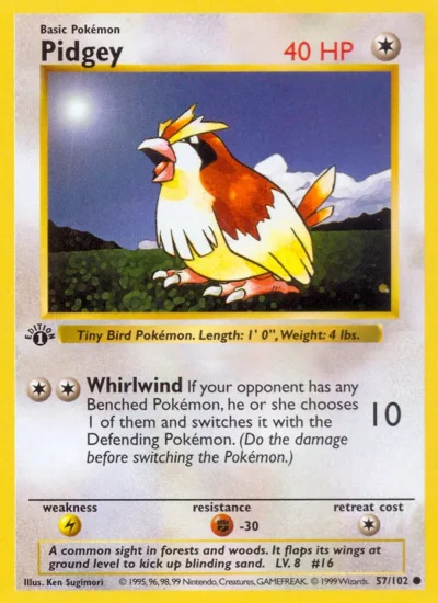 Pidgey (Base Set 57)