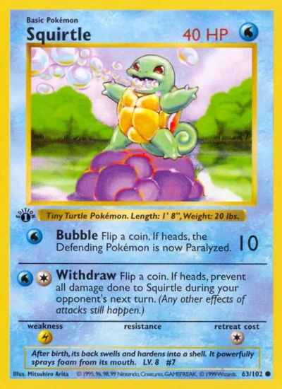 Squirtle (Base Set 63)