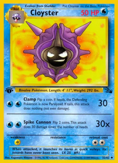 Cloyster (Fossil 32)