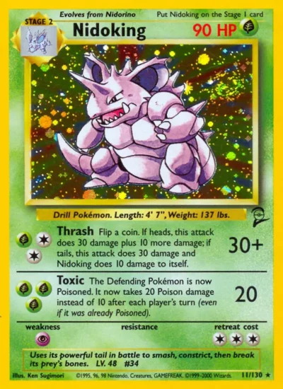 Nidoking (Base Set 2 11)