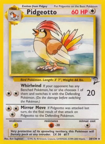 Pidgeotto (Base Set 2 28)