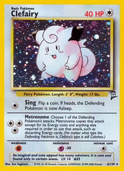 Clefairy (Base Set 2 6)