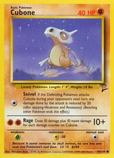 Cubone (Base Set 2 70)