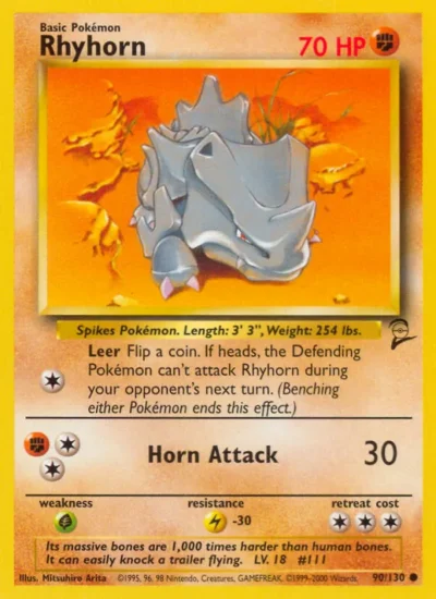 Rhyhorn (Base Set 2 90)