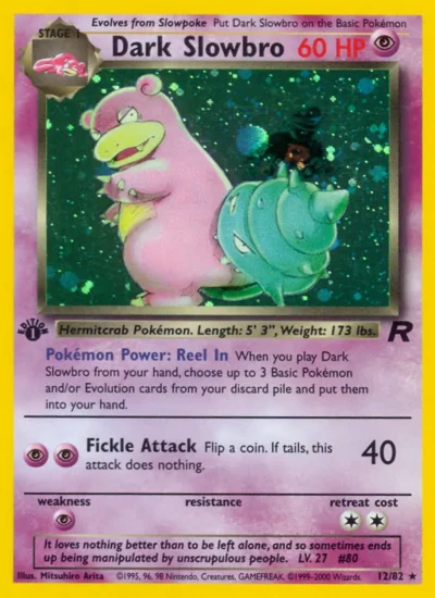 Dark Slowbro (Team Rocket 12)