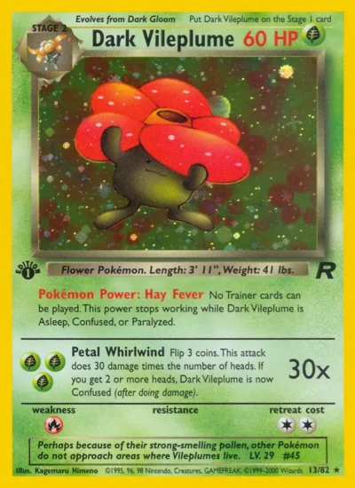 Dark Vileplume (Team Rocket 13)