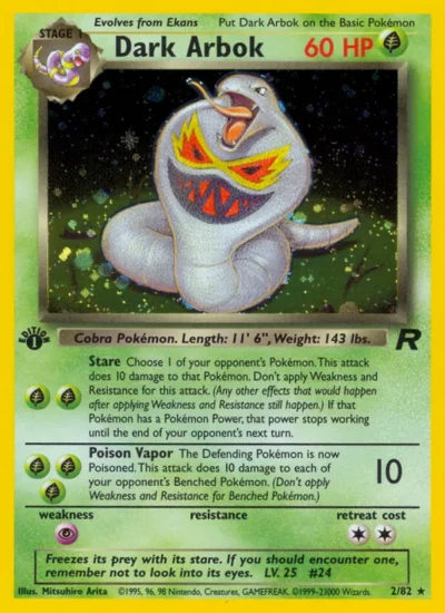 Dark Arbok (Team Rocket 2)