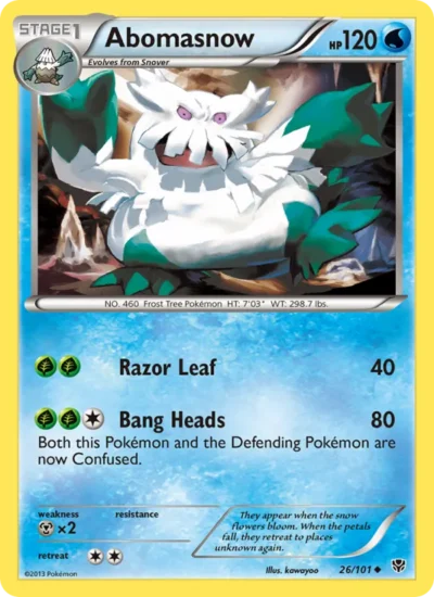 Abomasnow (Plasma Blast 26)