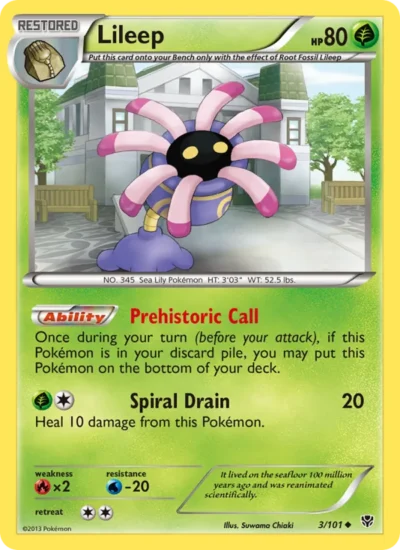 Lileep (Plasma Blast 3)