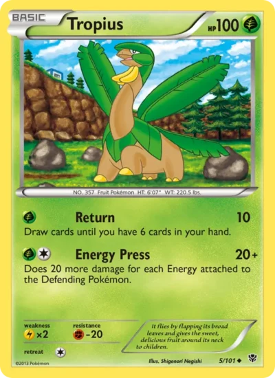 Tropius (Plasma Blast 5)