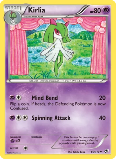 Kirlia (Legendary Treasures 60)
