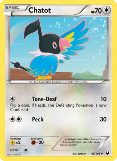 Chatot (Dark Explorers 85)