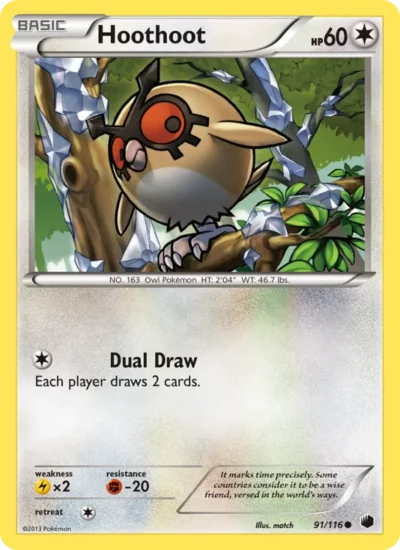 Hoothoot (Plasma Freeze 91)