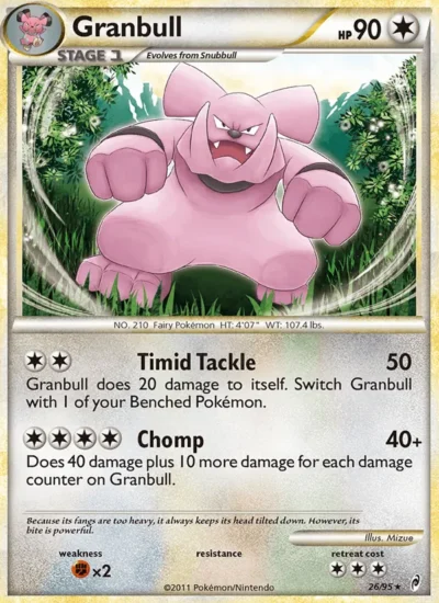 Granbull (Call of Legends 26)