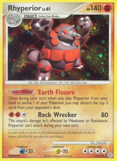 Rhyperior (Diamond & Pearl 12)