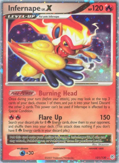 Infernape (Diamond & Pearl 121)