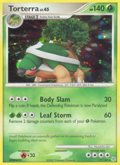 Torterra (Diamond & Pearl 17)