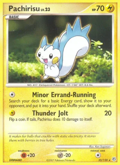 Pachirisu (Diamond & Pearl 35)