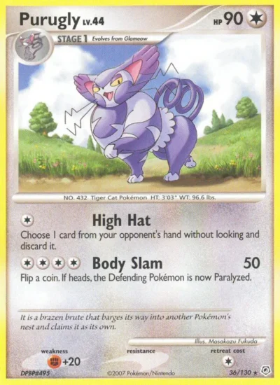 Purugly (Diamond & Pearl 36)