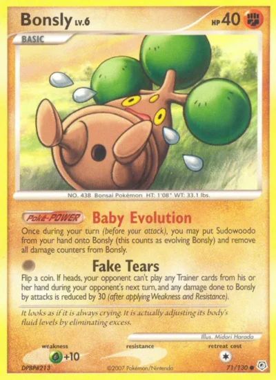 Bonsly (Diamond & Pearl 71)