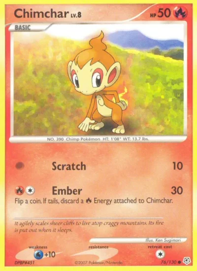 Chimchar (Diamond & Pearl 76)