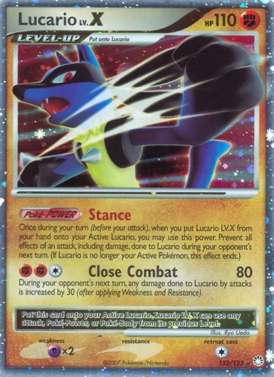 Lucario (Mysterious Treasures 122)