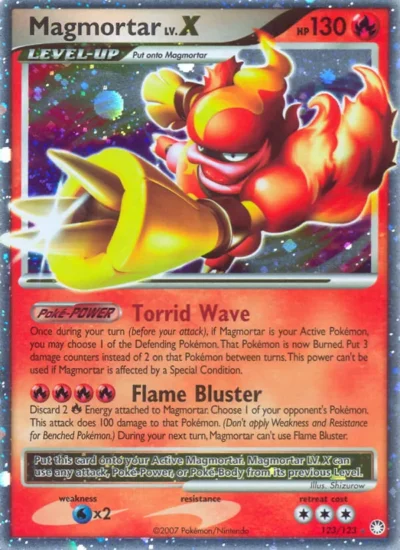 Magmortar (Mysterious Treasures 123)