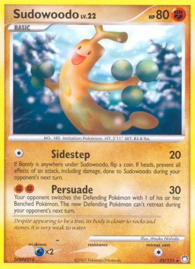 Sudowoodo (Mysterious Treasures 35)