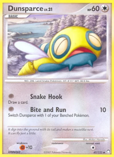 Dunsparce (Mysterious Treasures 47)