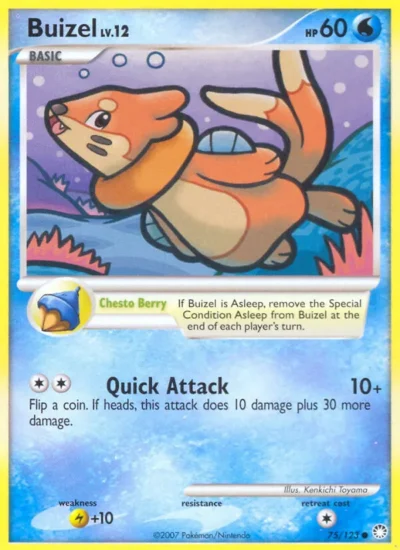 Buizel (Mysterious Treasures 75)