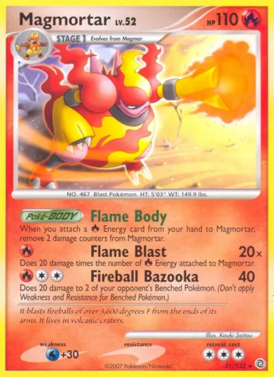 Magmortar (Secret Wonders 31)