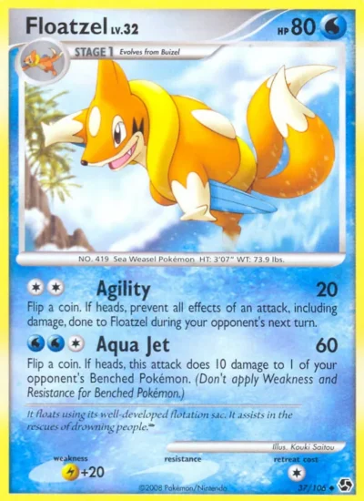 Floatzel (Great Encounters 37)