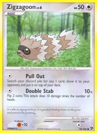 Zigzagoon (Great Encounters 96)