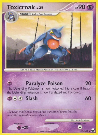 Toxicroak (Majestic Dawn 31)