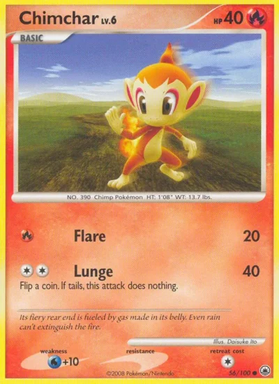 Chimchar (Majestic Dawn 56)