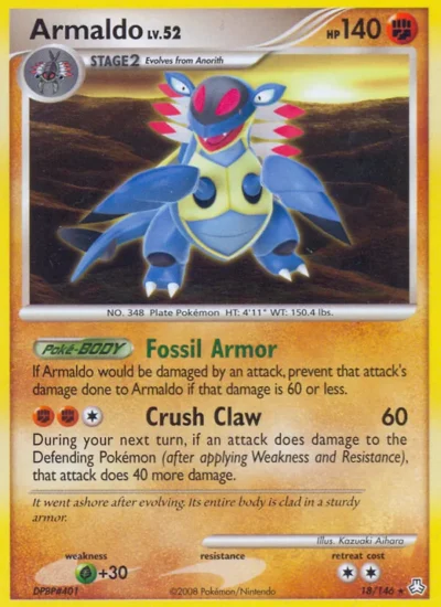 Armaldo (Legends Awakened 18)