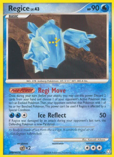 Regice (Legends Awakened 36)