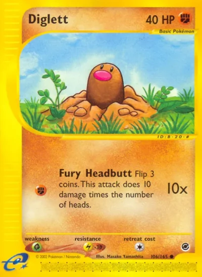 Diglett (Expedition Base Set 106)