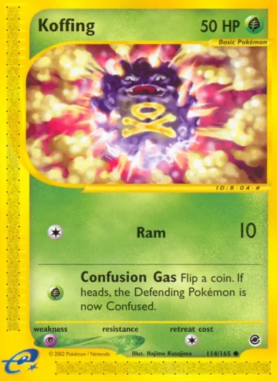 Koffing (Expedition Base Set 114)