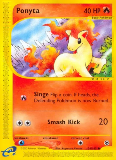 Ponyta (Expedition Base Set 126)