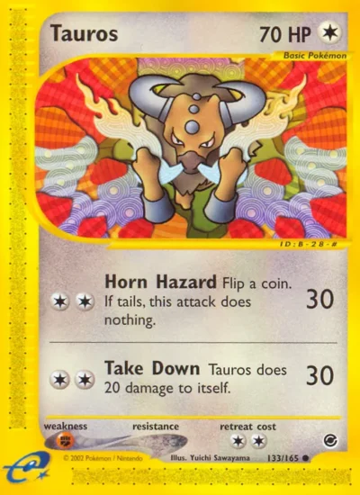 Tauros (Expedition Base Set 133)