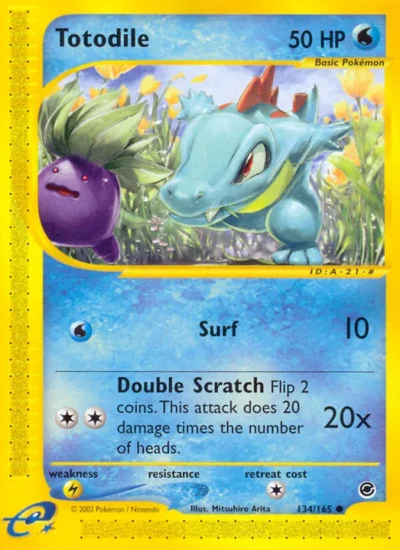 Totodile (Expedition Base Set 134)