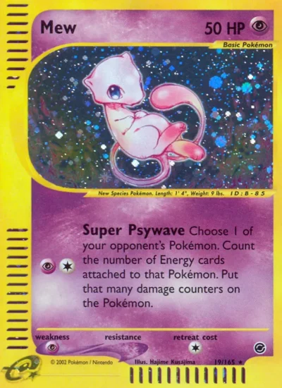 Mew (Expedition Base Set 19)