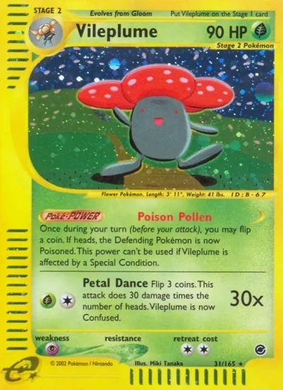 Vileplume (Expedition Base Set 31)
