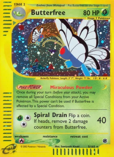 Butterfree (Expedition Base Set 5)