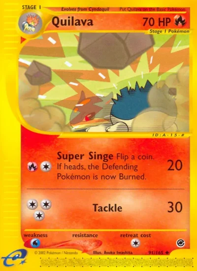 Quilava (Expedition Base Set 91)